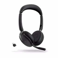 Jabra Evolve2 65 Flex Casque Avec fil &sans fil Arceau Bureau/Centre d'appels Bluetooth Noir - Vue supplémentaire 3