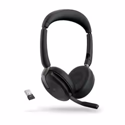 Jabra Evolve2 65 Flex Casque Avec fil &sans fil Arceau Bureau/Centre d'appels Bluetooth Noir - Vue supplémentaire 2