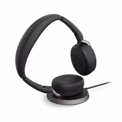 Jabra Evolve2 65 Flex Casque Avec fil &sans fil Arceau Bureau/Centre d'appels Bluetooth Noir - Vue supplémentaire 2