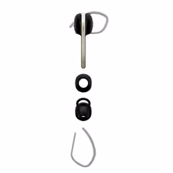 Jabra Talk 30 Casque Sans fil Crochets auriculaires, Arceau Appels/Musique Bluetooth Noir, Argent - Vue supplémentaire 3