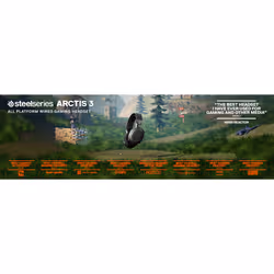 Steelseries Arctis 3 Casque Avec fil Arceau Jouer Noir - Vue supplémentaire 5