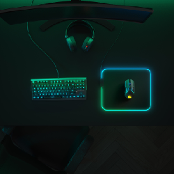 Steelseries QcK Prism Cloth Medium Tapis de souris de jeu Noir