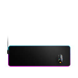 Steelseries QcK Prism Cloth XL Tapis de souris de jeu Noir