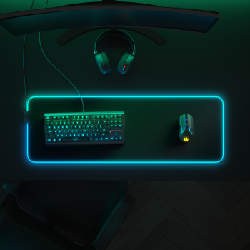 Steelseries QcK Prism Cloth XL Tapis de souris de jeu Noir