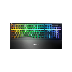 Steelseries APEX 3 clavier USB AZERTY Français Noir