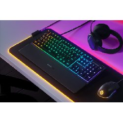 Steelseries APEX 3 clavier USB AZERTY Français Noir