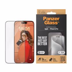 PanzerGlass Ultra Wide Fit Protection d'écran transparent Apple 1 pièce(s)