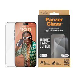 PanzerGlass Ultra Wide Fit Protection d'écran transparent Apple 1 pièce(s)