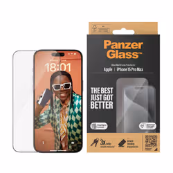 PanzerGlass Ultra Wide Fit Protection d'écran transparent Apple 1 pièce(s) - Vue supplémentaire 3