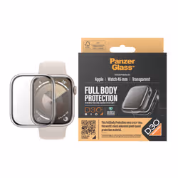PanzerGlass Apple Watch Full Body Case D30 Transparent Verre trempé, Polyéthylène téréphthalate (PET) - Vue supplémentaire 2