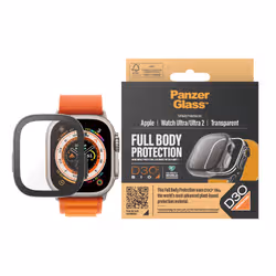 PanzerGlass Apple Watch Full Body Case D30 Transparent Verre trempé, Polyéthylène téréphthalate (PET) - Vue supplémentaire 2