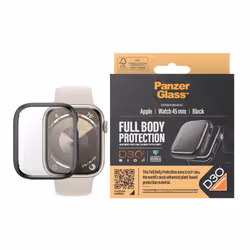 PanzerGlass Apple Watch Full Body Case D30 Transparent Verre trempé, Polyéthylène téréphthalate (PET) - Vue supplémentaire 2