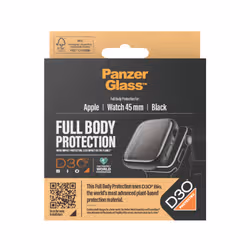 PanzerGlass Apple Watch Full Body Case D30 Transparent Verre trempé, Polyéthylène téréphthalate (PET) - Vue supplémentaire 3