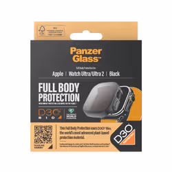 PanzerGlass Apple Watch Full Body Case D30 Transparent Verre trempé, Polyéthylène téréphthalate (PET) - Vue supplémentaire 3