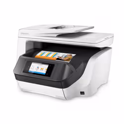 HP OfficeJet Pro Imprimante tout-en-un 8730, Couleur, Imprimante pour Domicile, Impression, copie, scan, fax, Chargeur automatique de documents de 50 pages; Impression USB en façade; Numérisation vers e-mail/PDF; Impression recto-verso - Vue supplémentaire 4