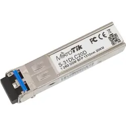Mikrotik S-31DLC20D module émetteur-récepteur de réseau 1250 Mbit/s SFP 1310 nm