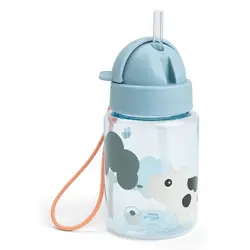 Done by Deer 1056392 gourde Utilisation quotidienne 280 ml Polypropylène (PP), Silicone, Tritan Bleu