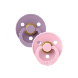 Sucette BIBS Pack De 2 Lavender/Baby Pink Taille 0 - 6 mois