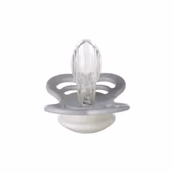 Bibs Supreme GLOW Tétine pour bébé pour la nuit Symétrique Silicone Vert, Gris - Vue supplémentaire 3