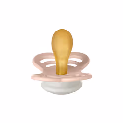 Bibs Supreme GLOW Tétine pour bébé pour la nuit Symétrique Silicone Rose, Couleur vanillée - Vue supplémentaire 3