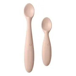 Bibs Spoon Set Cuillère pour enfants en bas âge Rose