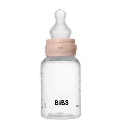 Bibs Baby BPA-Free PP Bottle Set 150ml Silicone - Blush