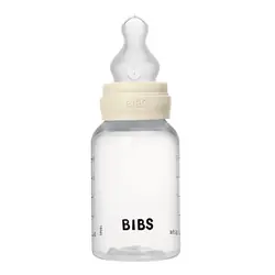 Bibs Baby BPA-Free PP Bottle Set 150ml Silicone - Ivory