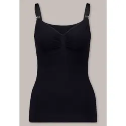 Carriwell 1500 b/M Débardeur Col V Sans manches Elastane, Polyamide