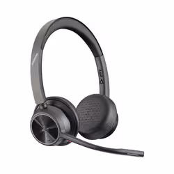 HP Poly Voyager 4320 Microsoft Teams Certified USB-A Headset +BT700 dongle Avec fil &sans fil Bureau/Centre d'appels USB Type-A Bluetooth Noir - Vue supplémentaire 2