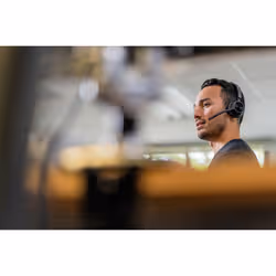 HP Poly Voyager 4320 Microsoft Teams Certified USB-A Headset +BT700 dongle Avec fil &sans fil Bureau/Centre d'appels USB Type-A Bluetooth Noir - Vue supplémentaire 3