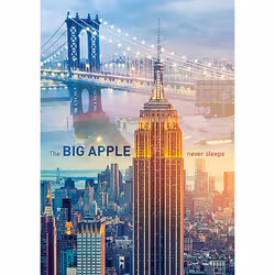 Trefl 10393 puzzle Jeu de puzzle 1000 pièce(s) Ville - Vue supplémentaire 2
