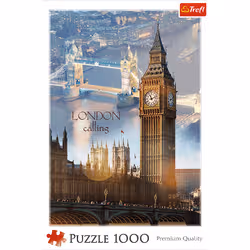 Trefl London at dawn Jeu de puzzle 1000 pièce(s) - Vue supplémentaire 2