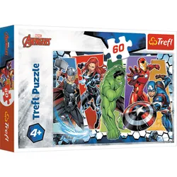Trefl The Avengers Invincible Jeu de puzzle 60 pièce(s) Dessins animés