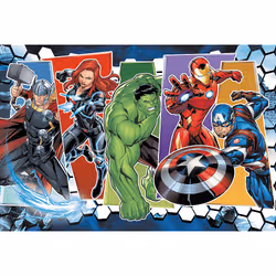 Trefl The Avengers Invincible Jeu de puzzle 60 pièce(s) Dessins animés - Vue supplémentaire 2