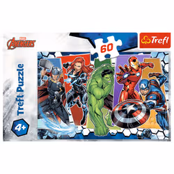 Trefl The Avengers Invincible Jeu de puzzle 60 pièce(s) Dessins animés - Vue supplémentaire 3