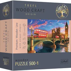 Trefl Palace of Westminster, Big Ben, London Puzzle à formes 500 pièce(s) Ville