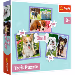 Trefl 34854 puzzle Jeu de puzzle 50 pièce(s) Animaux