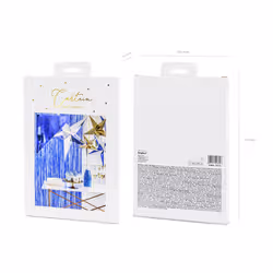 PartyDeco Rideau de fête, bleu, 90 x 250cm - Vue supplémentaire 8