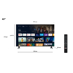 TCL S54 Series 40S5400A TV 40" Full HD Smart TV Wifi Noir