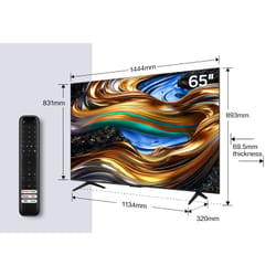 TCL P75 65P755 TV 165,1 cm (65") 4K Ultra HD Smart TV Wifi Titane