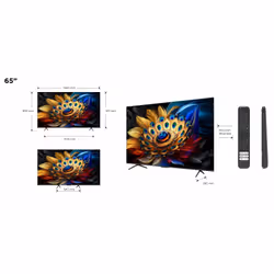 TCL C65 65C655 TV 165,1 cm (65") 4K Ultra HD Smart TV Wifi Titane 450 cd/m² - Vue supplémentaire 2