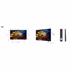 TCL C65 55C655 TV 139,7 cm (55") 4K Ultra HD Smart TV Wifi Titane 450 cd/m² - Vue supplémentaire 2