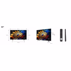 TCL C65 50C655 TV 127 cm (50") 4K Ultra HD Smart TV Wifi Titane 430 cd/m² - Vue supplémentaire 2