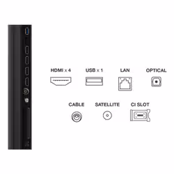 TCL C6K 55C6K TV 139,7 cm (55") 4K Ultra HD Smart TV Wifi Métallique - Vue supplémentaire 4