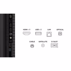 TCL P7K 75P7K TV 190,5 cm (75") 4K Ultra HD Smart TV Wifi Métallique 450 cd/m² - Vue supplémentaire 4