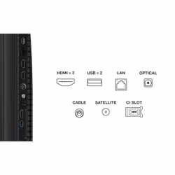 TCL P7K 55P7K TV 139,7 cm (55") 4K Ultra HD Smart TV Wifi Métallique 450 cd/m² - Vue supplémentaire 4