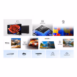 TCL P7K 55P7K TV 139,7 cm (55") 4K Ultra HD Smart TV Wifi Métallique 450 cd/m² - Vue supplémentaire 6