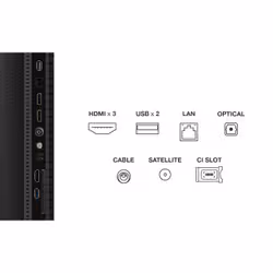 TCL P7K 50P7K TV 127 cm (50") 4K Ultra HD Smart TV Wifi Métallique 430 cd/m² - Vue supplémentaire 4