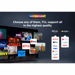 TCL P7K 43P7K TV 109,2 cm (43") 4K Ultra HD Smart TV Wifi Métallique 430 cd/m² - Vue supplémentaire 7