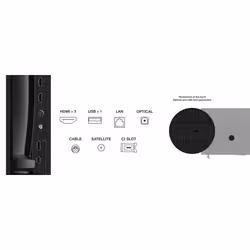 TCL P6K 55P6K TV 139,7 cm (55") 4K Ultra HD Smart TV Wifi Métallique - Vue supplémentaire 4